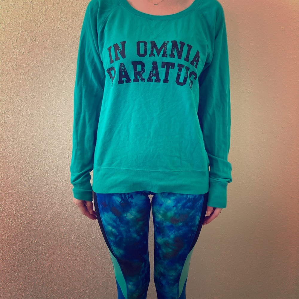 Gilmore girls comfy sweatshirt green medium